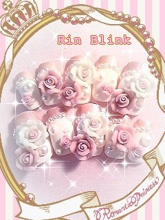 姫薔薇フレンチネイル