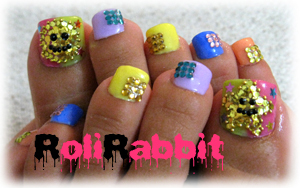 ☆Smile&Star Nail（Foot）Part1☆