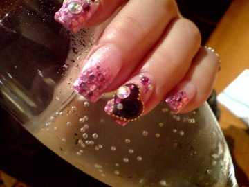 pink×ハート