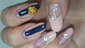 ﾈｲﾋﾞｰ×ﾍﾞｰｼﾞｭ★ﾇｰﾃﾞｨｰNAIL