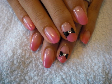 ピンクグラデーション