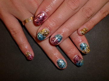 レインボー　Nail
