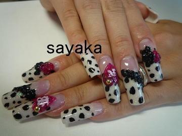 ダルメシアンネイル