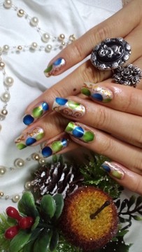 クリスマスネイル2009