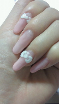 ピンク×リボン