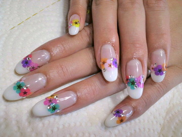 押し花フレンチ