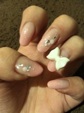 lovelyブライダルネイル