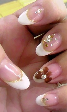 白フレンチリボン♪