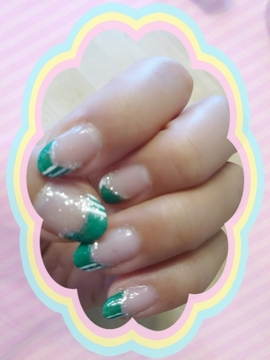 サッカーユニフォームネイル