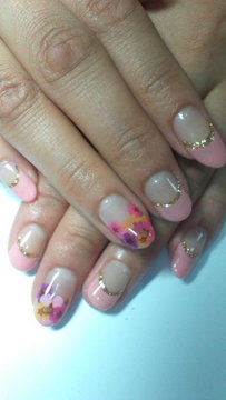 お花Nail