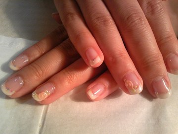 シンプルジェルフレンチ