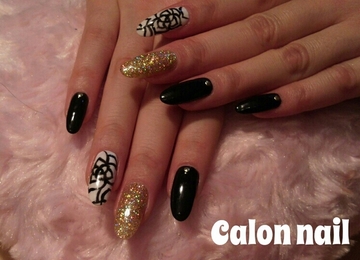 モノトーンnail