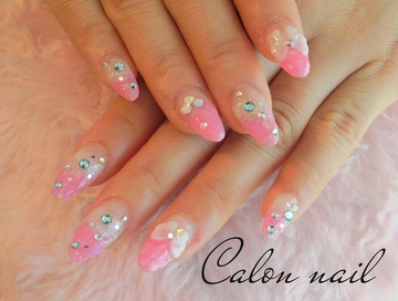 ピンクnail