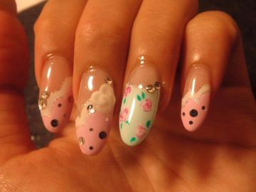 小花＆ふわふわフレンチ