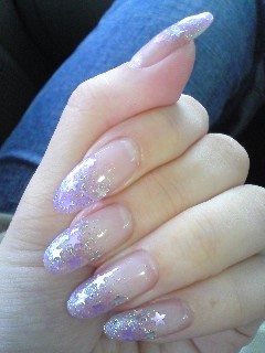 パープルラメ★