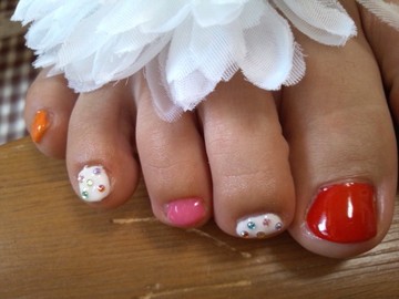 カラフルフット☆