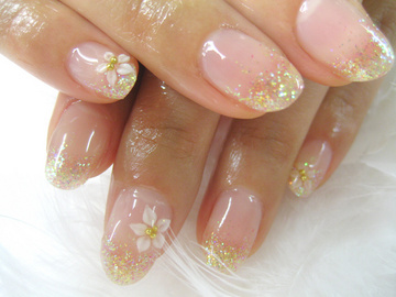 お花ネイル