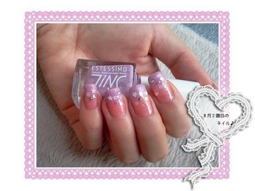 ラメグラデの☆ネイル
