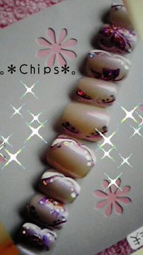 。＊Ｃhiｐs ＊。ネイル