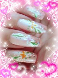 ピンク*カラフルフラワー