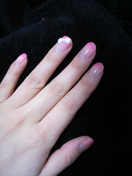 ピンク×リボン