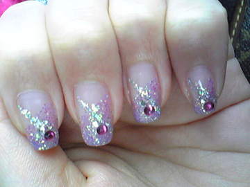 パープル×シルバー