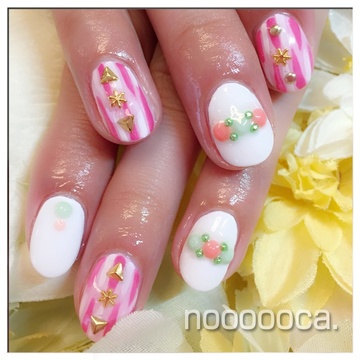 ピンクホワイト