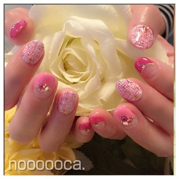 ピンクツイード