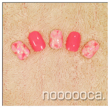 ピンク　タイダイ