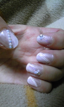 上品ネイル☆左