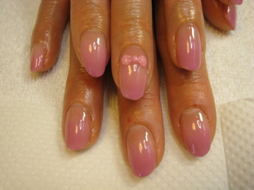 ピンクグラデーション