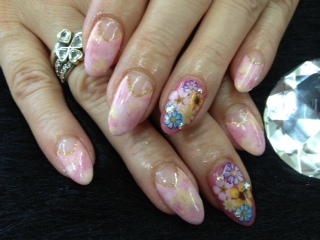 ☆お花×タイダイ☆