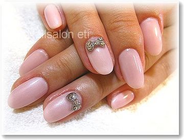 シンプルが美しいネイル♪