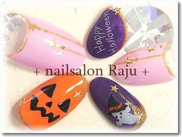 ハッピーハロウィンネイル♪