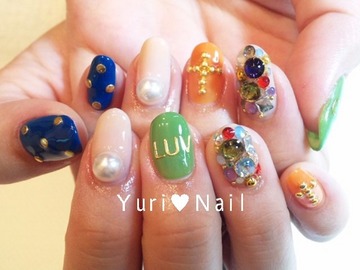 ﾊﾞﾗﾊﾞﾗﾃﾞｻﾞｲﾝお洒落★Nail.ｼﾞｪﾙ