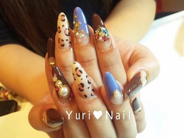 ﾚｵﾊﾟｰﾄﾞお洒落★Nail.ｼﾞｪﾙ