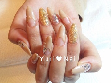 ﾇｰﾃﾞｨｰ×ｺﾞｰﾙﾄﾞ★Nail.ｼﾞｪﾙ