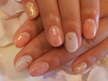 シンプルエスニックnail