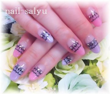 フレンチにブラックレース