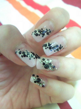 ピンク×ブラック