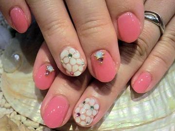 3D  flower nail