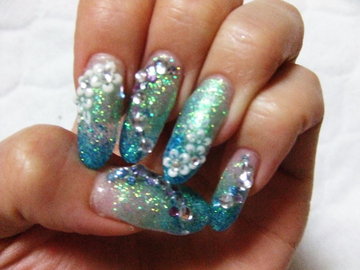 きらきらネイル