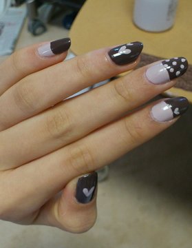 Valentine nail