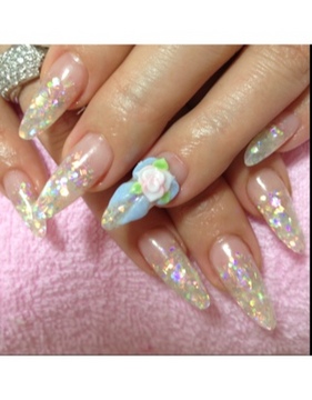 シンプルラメスカルプ