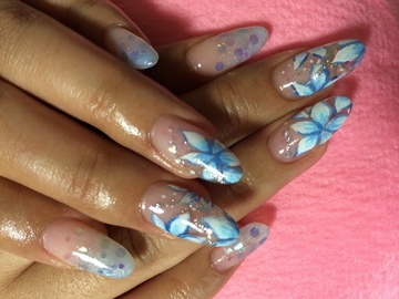 花柄ジェル