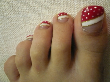 ミニー風ネイル★