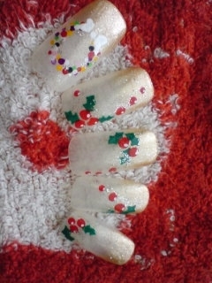 クリスマスネイル