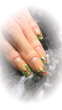 クリスマスネイル