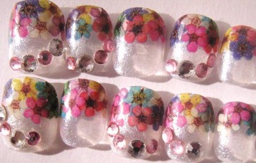 押し花フレンチ☆