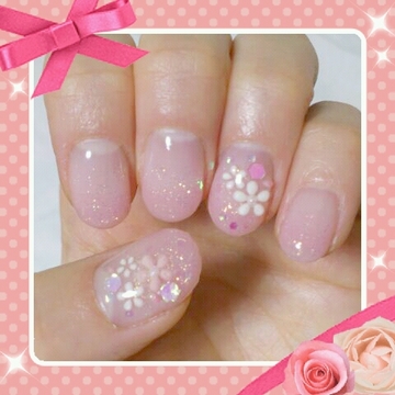 ピンクのグラデーション